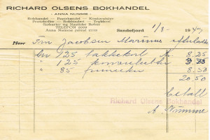 Bilde av Richard Olsens Bokhandel